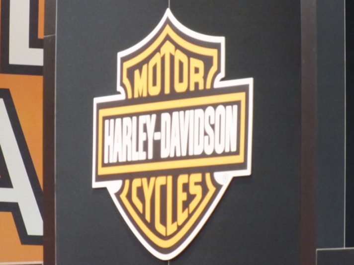 1 - Harley-Davidson stand