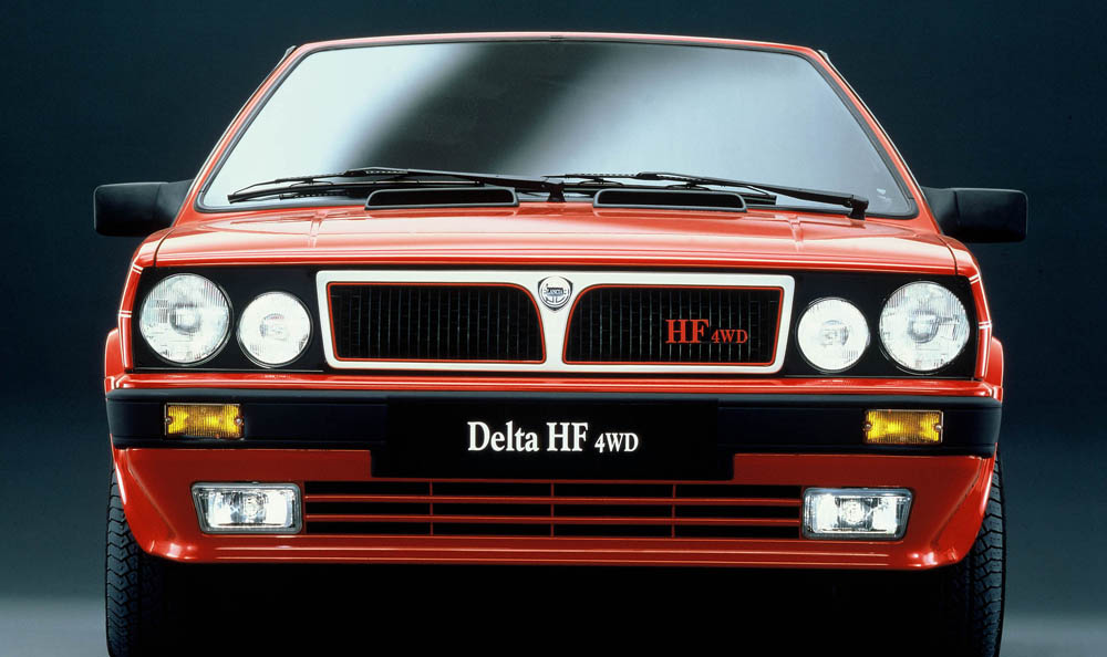 16 - Lancia Delta prima generazione HF frontale