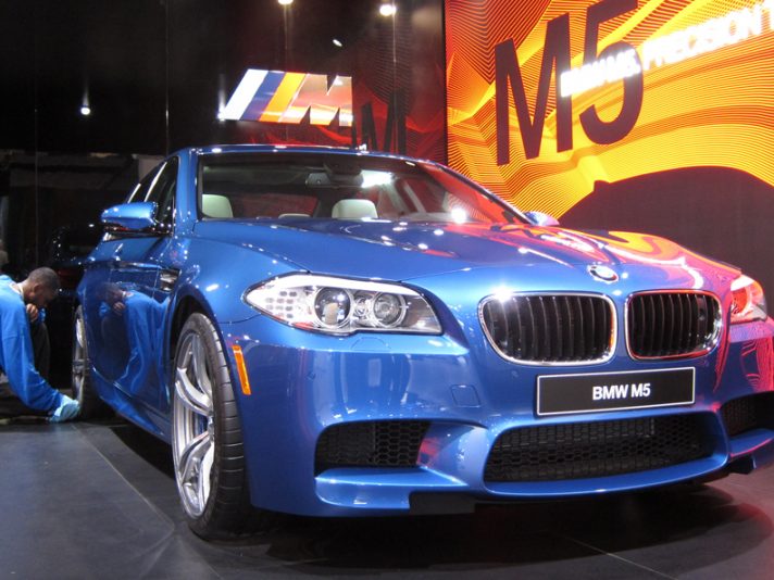 BMW M5 - Profilo frontale basso