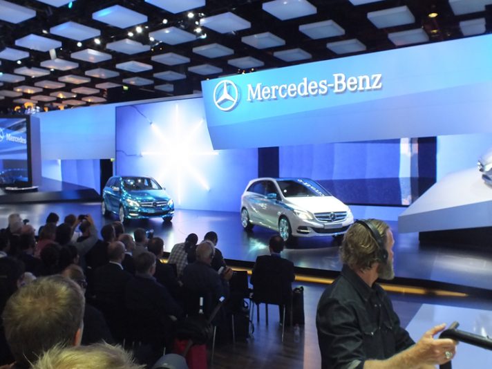 Mercedes-Benz - Presentazione - Parigi 2012          