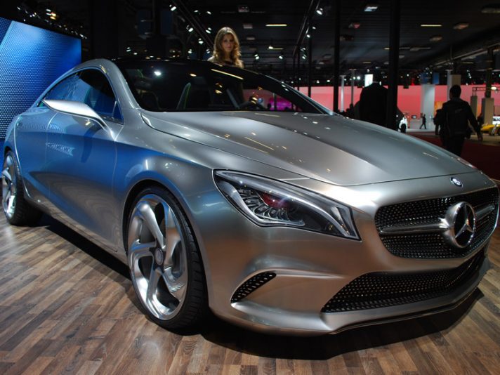 Mercedes Concept Style Coupe -Profilo frontale basso