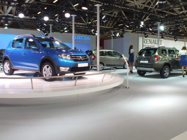 Stand Dacia - Motor Show 2012