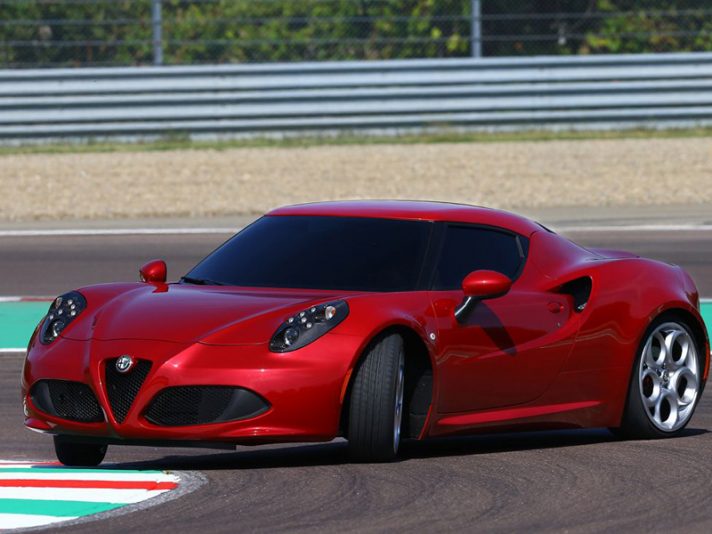 Alfa Romeo 4C - Su pista - Derapata 