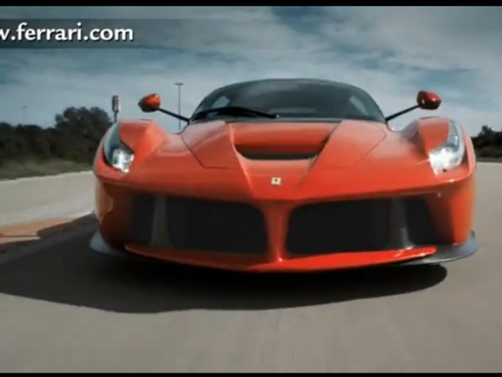 Ferrari LaFerrari: il video di lancio