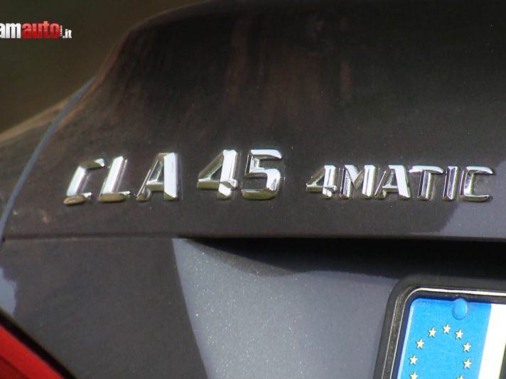 Mercedes CLA 45AMG 4Matic: la prova su strada