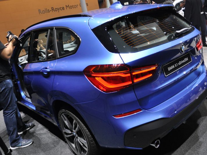 BMW X1 tre quarti posteriore - Salone Francoforte 2015