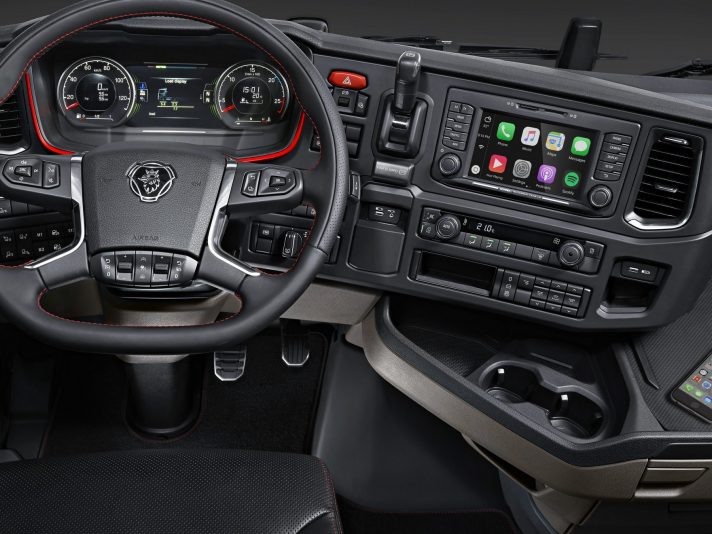 Scania Apple CarPlay