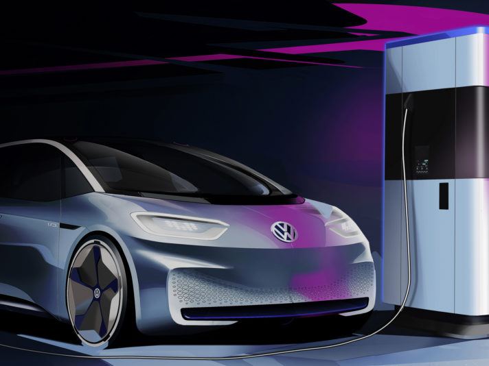 Power bank for electric cars – the mobile quick charging stati
