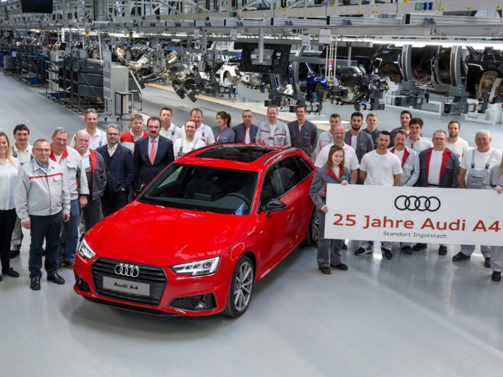 Silver jubilee: Audi A4 celebrates its 25th birthday