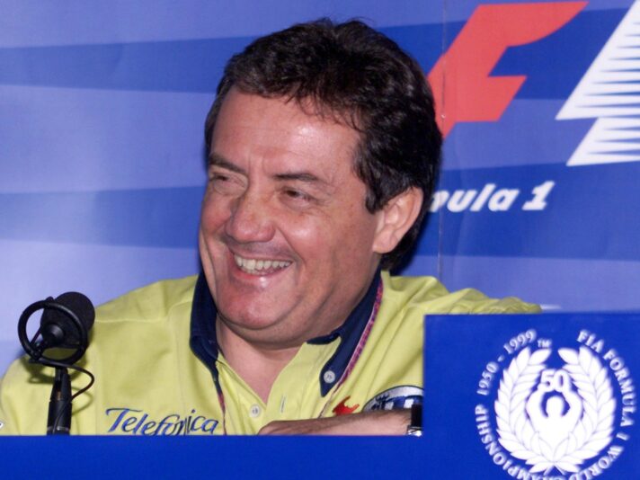The director of the Minardi team, Giancarlo Minard